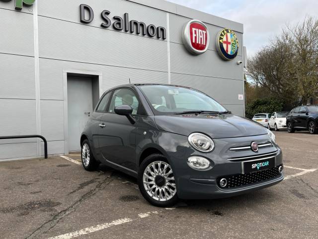 Fiat 500 1.0 MHEV Lounge Euro 6 (s/s) 3dr Hatchback Petrol Tech House Grey