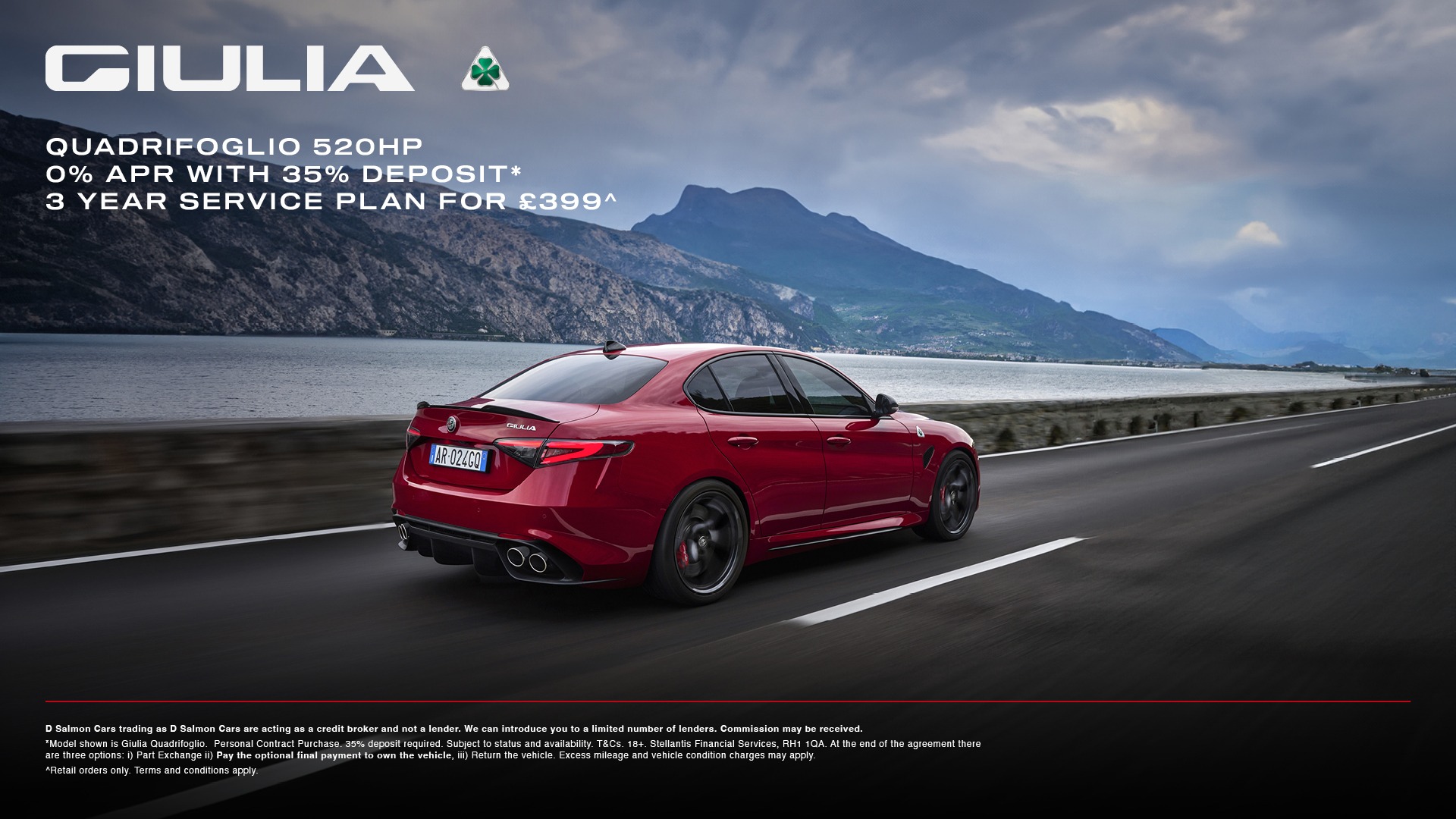 Giulia Quadrifoglio 0% APR