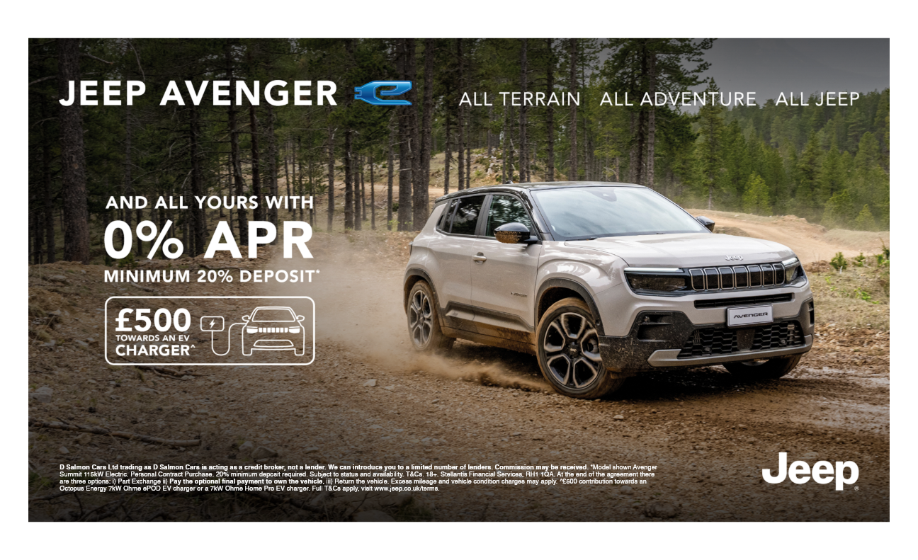 Jeep Avenger BEV 0% APR