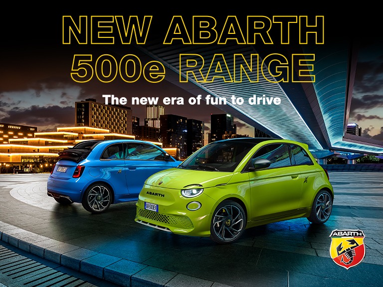 Save £5,850 off a new Abarth 500E!